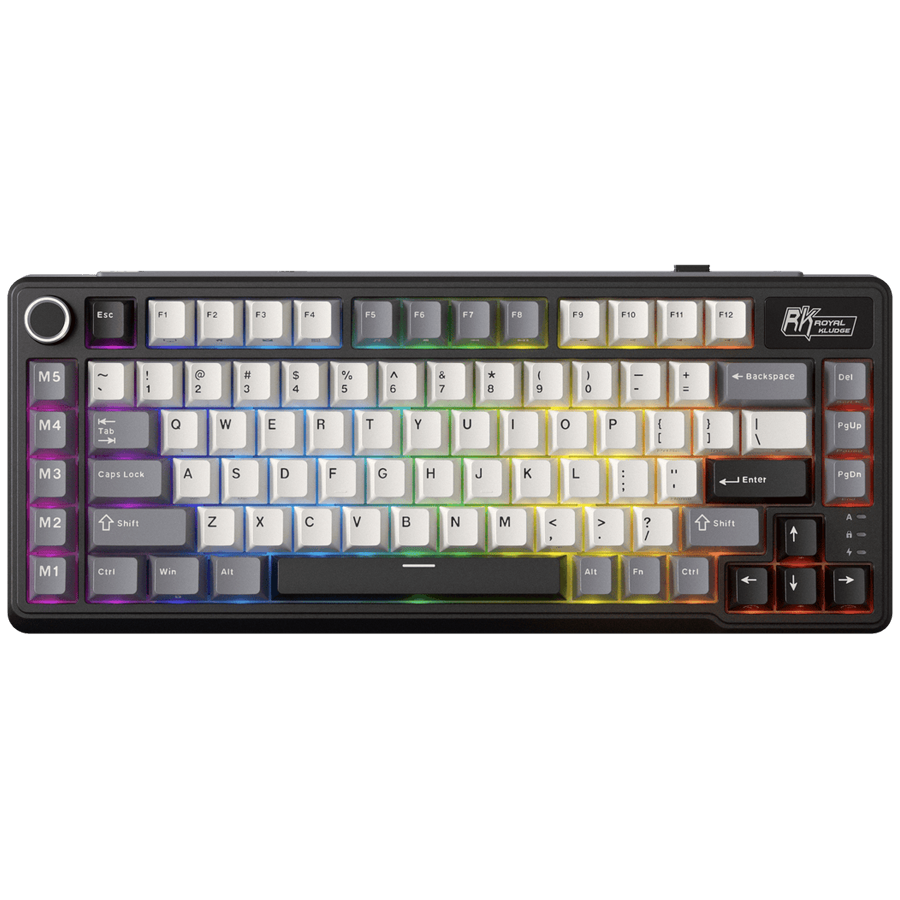 Royal Kludge Гейминг клавиатура (RK-L75-KNGHTBLK-CRMSW-US)
