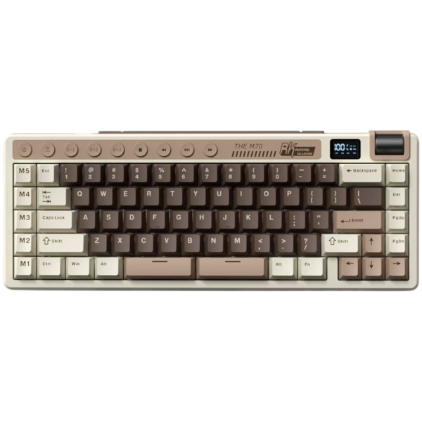 Royal Kludge Гейминг клавиатура (RK-M70-MCHAGY-CRMSW-US)
