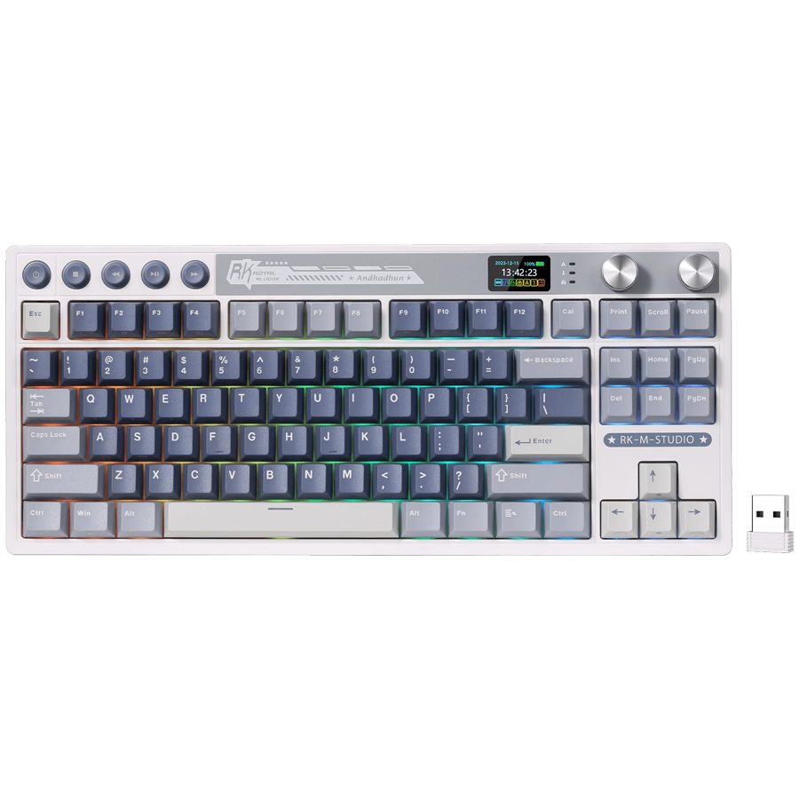 Royal Kludge Гейминг клавиатура (RK-M87-OCBLU-CRMSW-US)