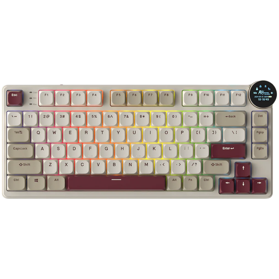 Royal Kludge Гейминг клавиатура (RK-N80-ROSYCLD-REDSW-US)