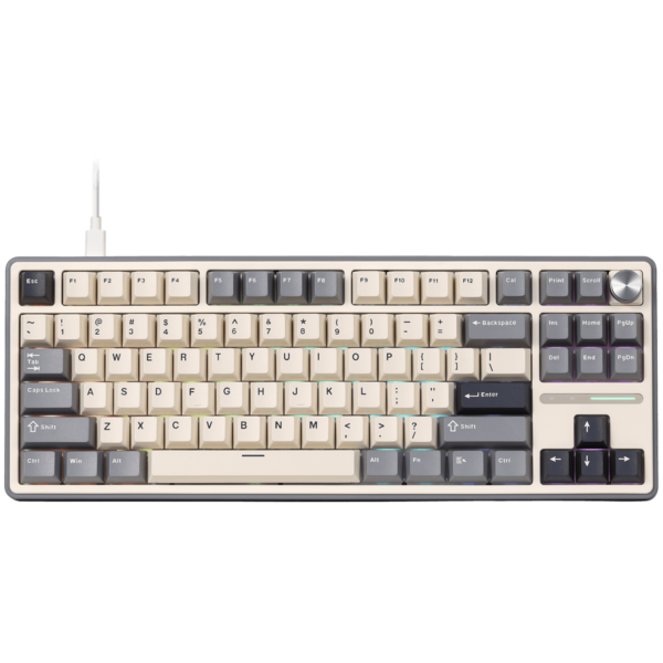 Royal Kludge Гейминг клавиатура (RK-R87PRO-HALFGY-CRMSW-US)