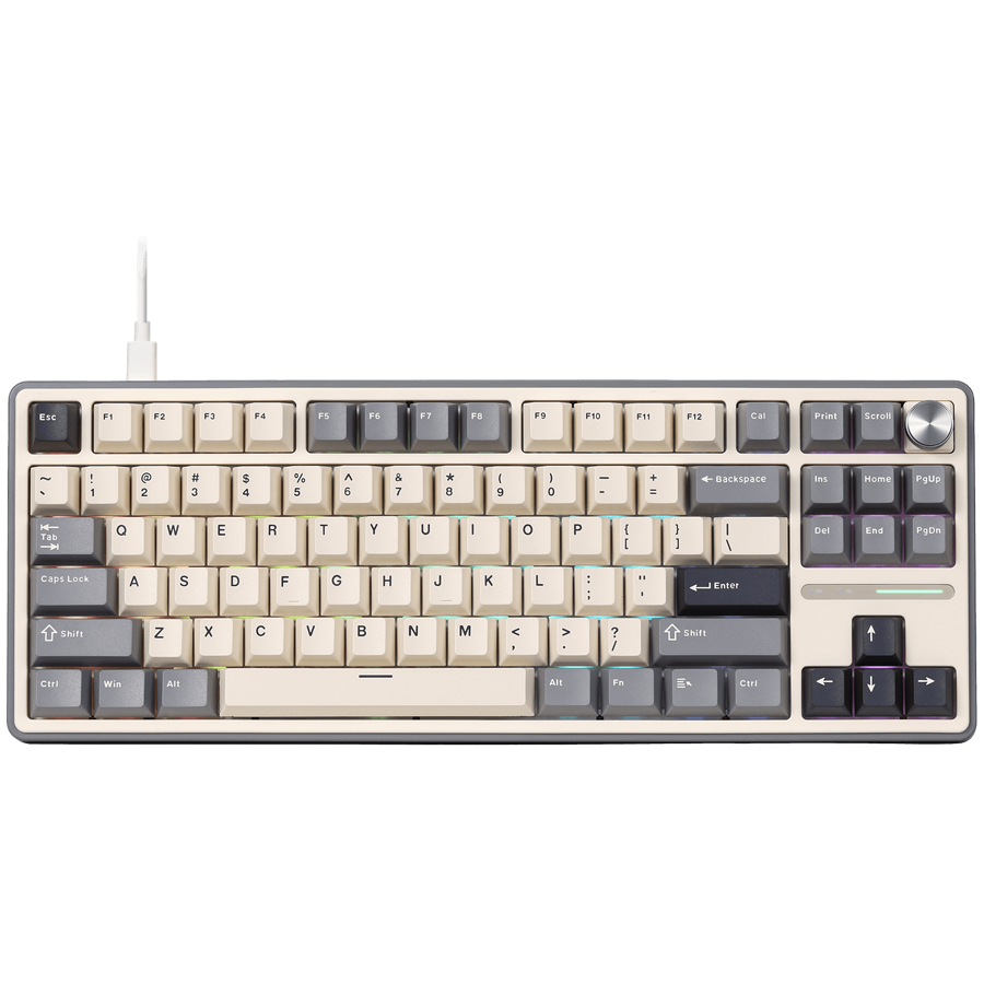 Royal Kludge Гейминг клавиатура (RK-R87PRO-HALFGY-CRMSW-US)