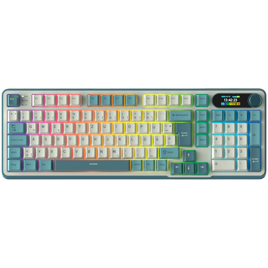 Royal Kludge Гейминг клавиатура (RK-S98-LTCLD-CHTSW-US)