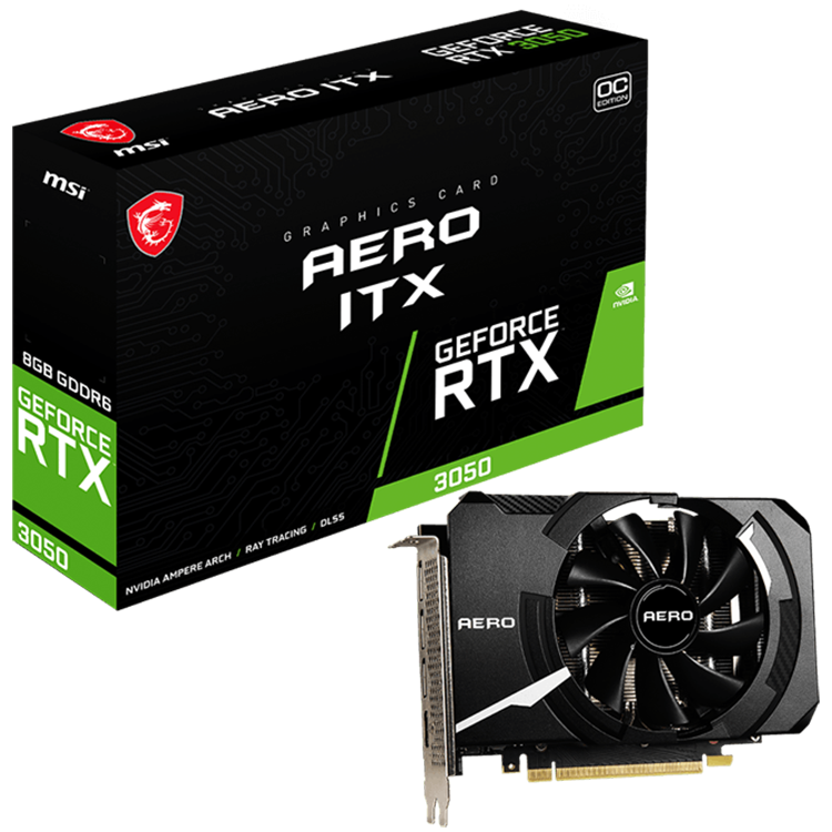 Msi Видео Карта (RTX_3050_AERO_ITX_8G_OC)