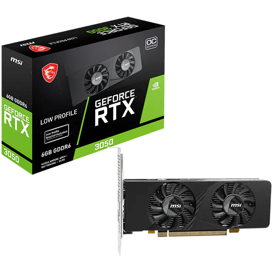 Msi Видео Карта (RTX_3050_LP_E_6G_OC)