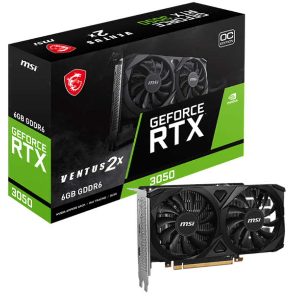Msi Видео Карта (RTX_3050_VENTUS_2X_E_6G_OC)