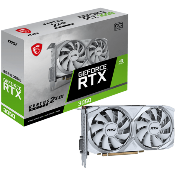 Msi Видео Карта (RTX_3050_VENTUS_2X_XS_WHITE_8G_OC)