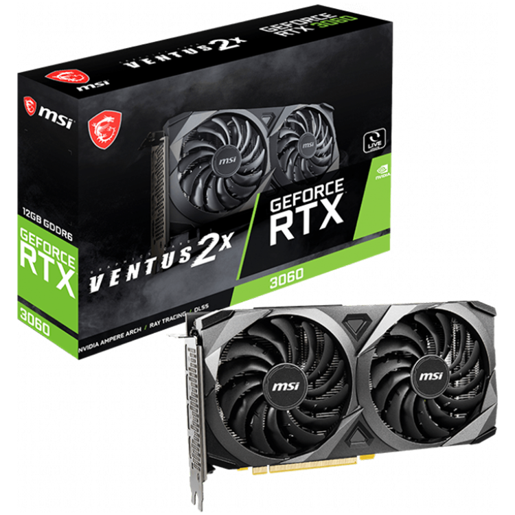 Msi Видео Карта (RTX_3060_VENTUS_2X_12G)