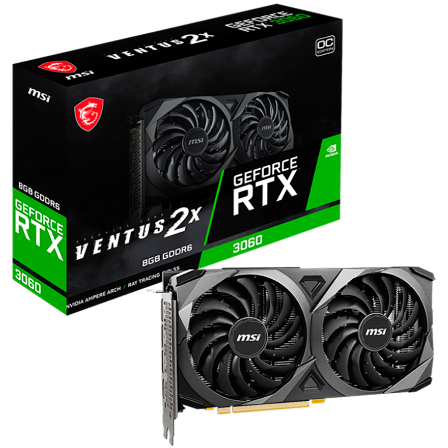 Msi Видео Карта (RTX_3060_VENTUS_2X_8G_OC)