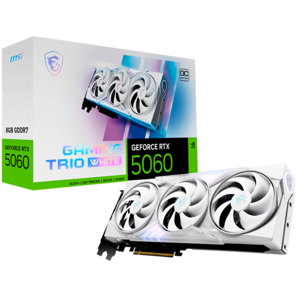 Msi Видео Карта (RTX_5060_8G_GAMING_TRIO_OC_WHITE)