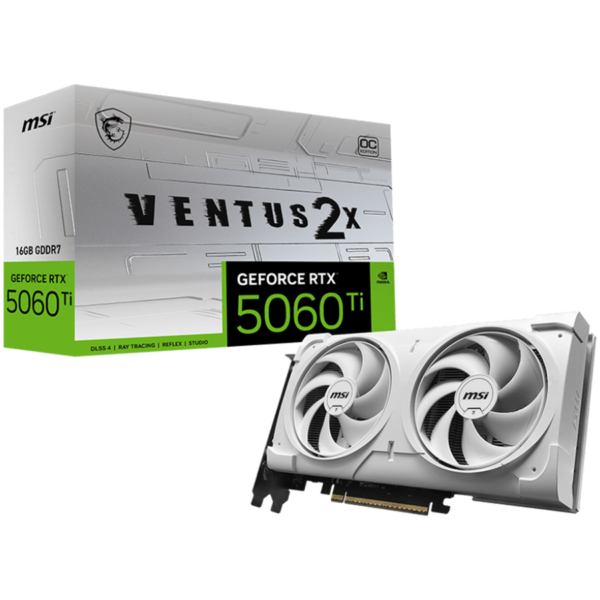 Msi Видео Карта (RTX_5060_TI_16G_VENTUS_2X_OC_WH_PLU)