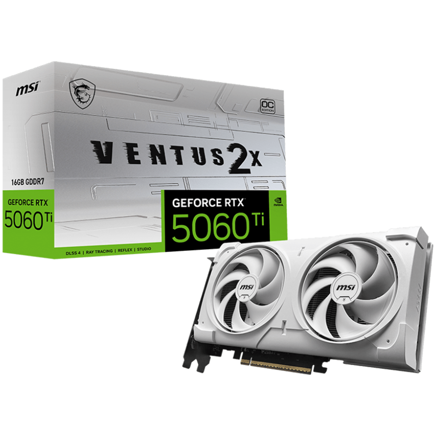 Msi Видео Карта (RTX_5060_TI_16G_VENTUS_2X_OC_WH_PLU)