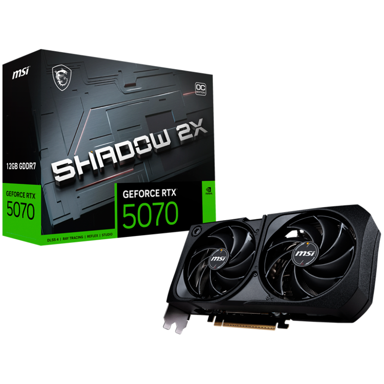 Msi Видео Карта (RTX_5070_12G_SHADOW_2X_OC)
