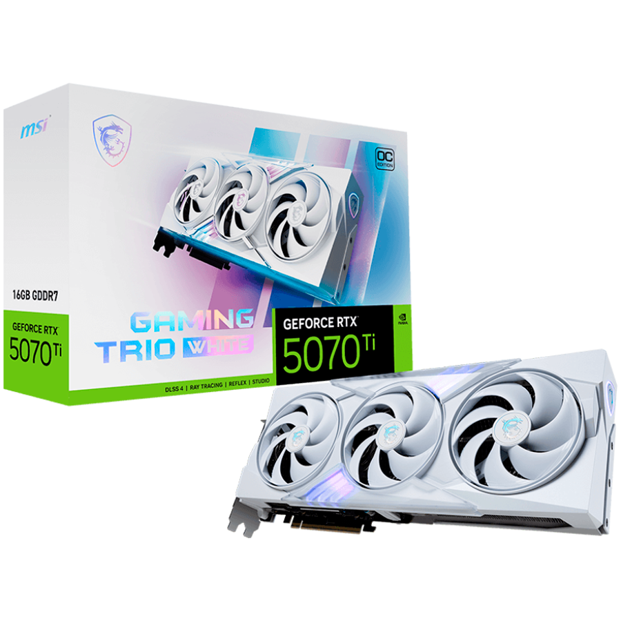 Msi Видео Карта (RTX_5070_TI_16G_GAMING_TRIO_OC_WH)