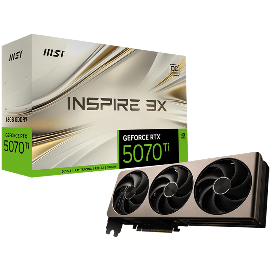 Msi Видео Карта (RTX_5070_TI_16G_INSPIRE_3X_OC)