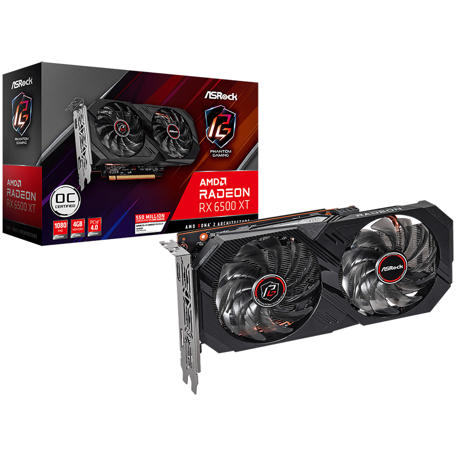 Asrock Видео Карта (RX6500XT PGD 4GO)