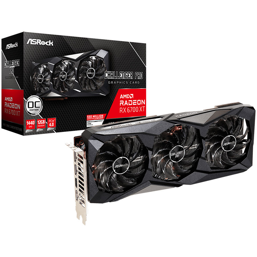 Asrock Видео Карта (RX6700XT CLP 12G)