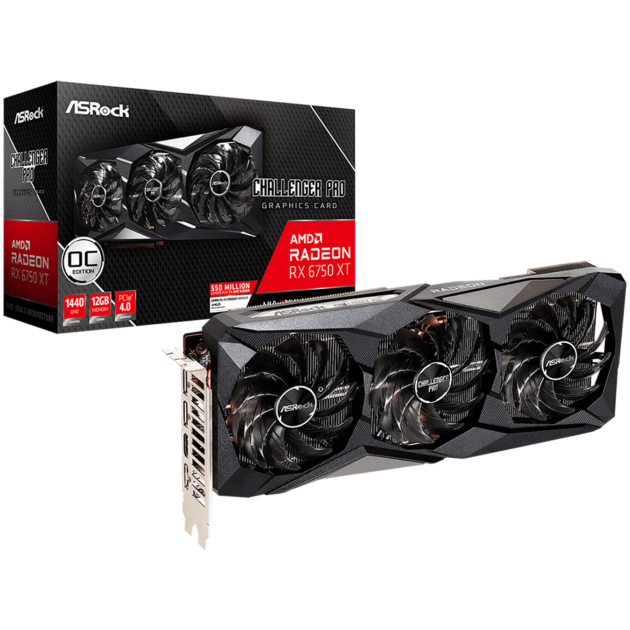Asrock Видео Карта (RX6750XT CLP 12GO)