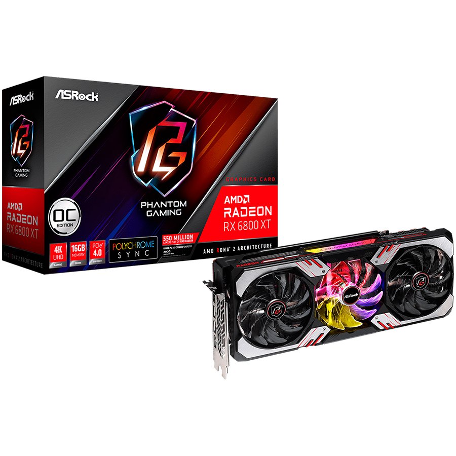 Asrock Видео Карта (RX6800XT PGD 16GO)