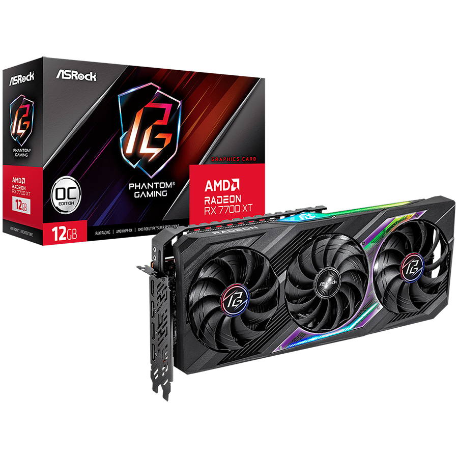 Asrock Видео Карта (RX7700XT PG 12GO)